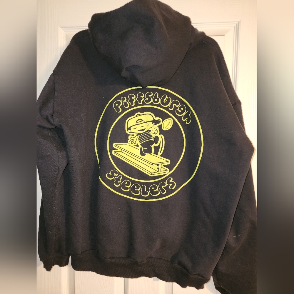 MAC MILLER Piffsburgh Steelers Black Hoodie